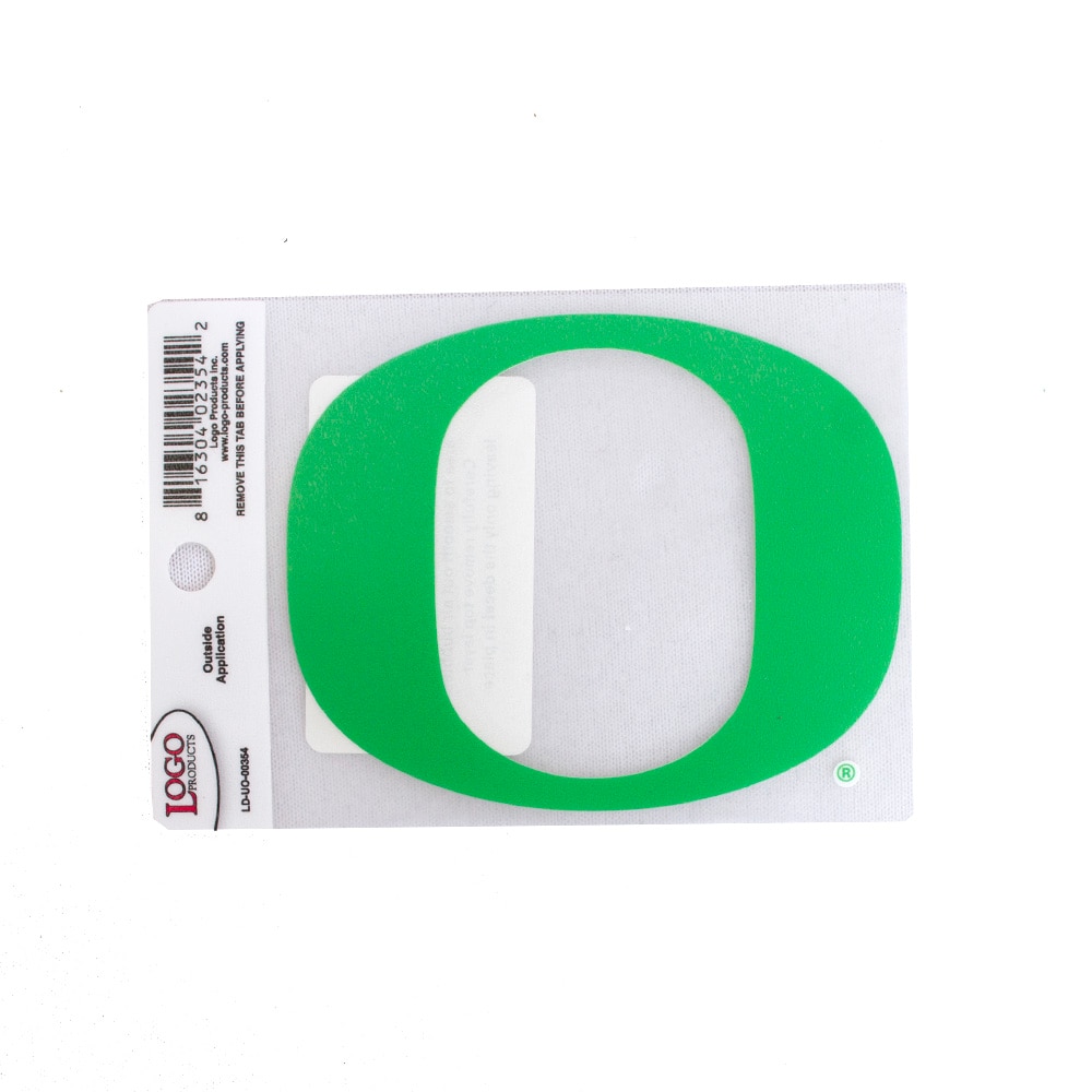 Classic Oregon O, Logo Brand, Green, Decal - Outside Application, Home & Auto, 4", Vinyl, 907536